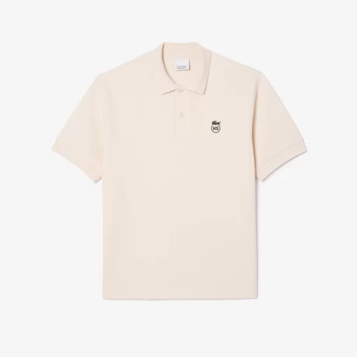 Lacoste Polo Shirts- X Highsnobiety Oversize Pique Polo Shirt