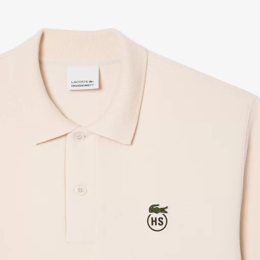 Lacoste Polo Shirts- X Highsnobiety Oversize Pique Polo Shirt