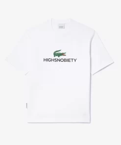 Lacoste T-Shirts- X Highsnobiety Thick Jersey T-Shirt