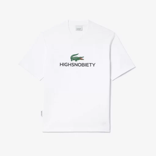 Lacoste T-Shirts- X Highsnobiety Thick Jersey T-Shirt