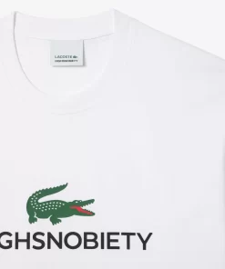 Lacoste T-Shirts- X Highsnobiety Thick Jersey T-Shirt