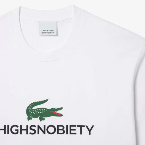 Lacoste T-Shirts- X Highsnobiety Thick Jersey T-Shirt