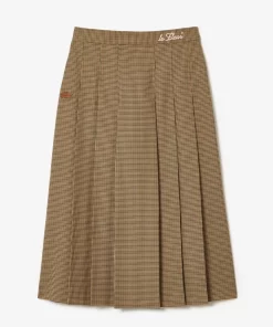 Lacoste Dresses & Skirts- X Le Fleur Checked Midi Skirt