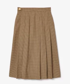 Lacoste Dresses & Skirts- X Le Fleur Checked Midi Skirt