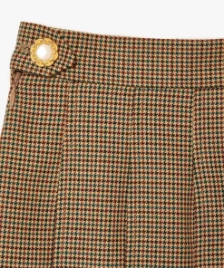 Lacoste Dresses & Skirts- X Le Fleur Checked Midi Skirt