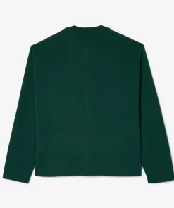 Lacoste Knitwear- X Le Fleur Dropped Shoulder Cardigan