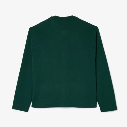 Lacoste Knitwear- X Le Fleur Dropped Shoulder Cardigan