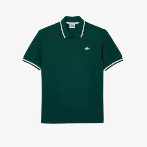 Lacoste Polo Shirts- X Le Fleur Heavy Pique Polo Shirt