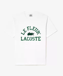 Lacoste T-Shirts- X Le Fleur Jersey T-Shirt