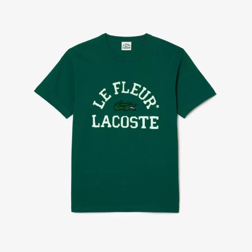 Lacoste T-Shirts- X Le Fleur Jersey T-Shirt