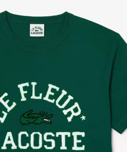 Lacoste T-Shirts- X Le Fleur Jersey T-Shirt