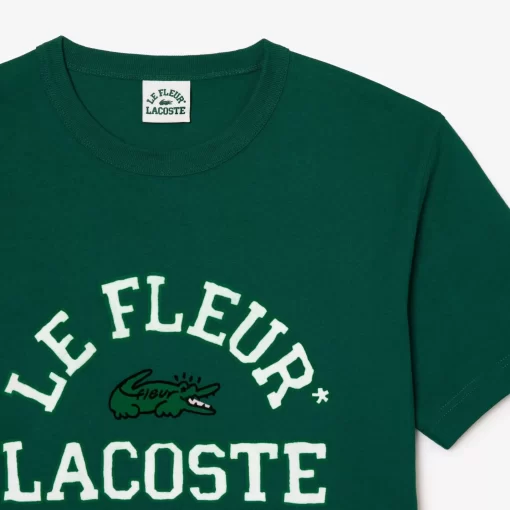 Lacoste T-Shirts- X Le Fleur Jersey T-Shirt