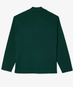 Lacoste Knitwear- X Le Fleur Long Sleeved Polo Shirt