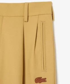 Lacoste Trousers & Shorts- X Le Fleur Tapered Pleat Pants