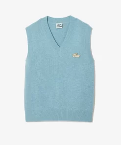 Lacoste Knitwear- X Le Fleur V Neck Sweater Vest