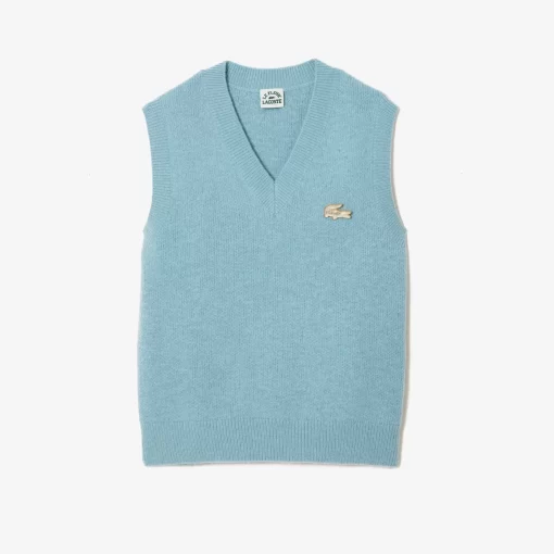 Lacoste Knitwear- X Le Fleur V Neck Sweater Vest