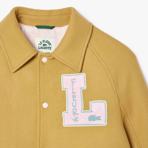 Lacoste Jackets & Coats- X Le Fleur Varsity Jacket