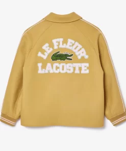 Lacoste Jackets & Coats- X Le Fleur Varsity Jacket