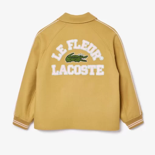 Lacoste Jackets & Coats- X Le Fleur Varsity Jacket