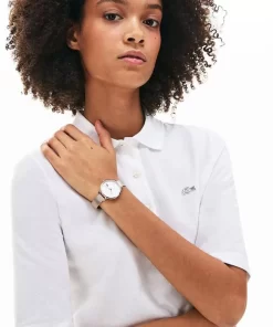 Lacoste Watches-Ladies Cannes Watch With Rose Gold Ip Plated Strap