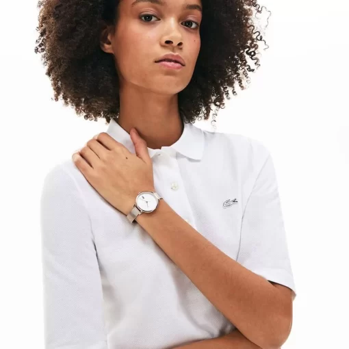 Lacoste Watches-Ladies Cannes Watch With Rose Gold Ip Plated Strap