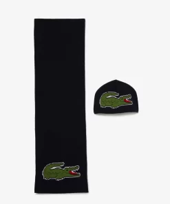 Lacoste Caps & Hats-Large Croc Hat And Scarf Gift Set