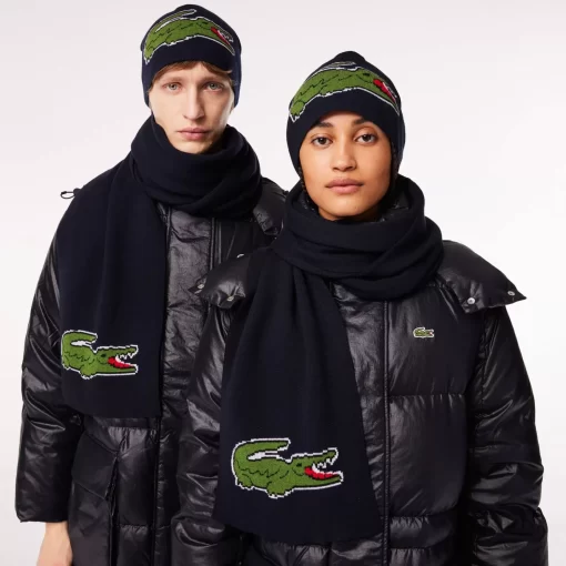 Lacoste Caps & Hats-Large Croc Hat And Scarf Gift Set