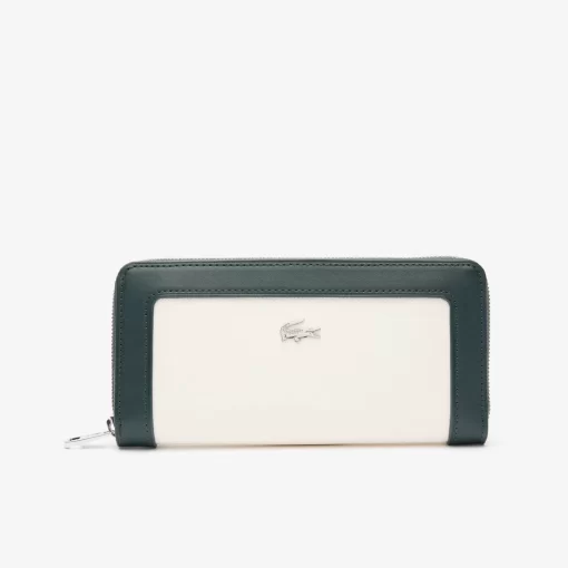 Lacoste Wallets & Small Leather Goods-Large Nilly Rfid Protect Zipped Billfold