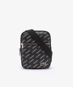 Lacoste Vertical Bags-Lcst Logo Print Satchel