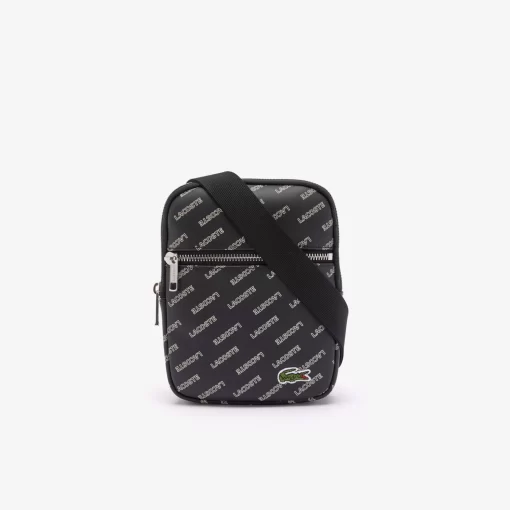 Lacoste Vertical Bags-Lcst Logo Print Satchel