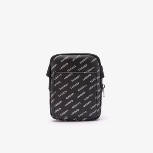 Lacoste Vertical Bags-Lcst Logo Print Satchel