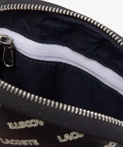 Lacoste Vertical Bags-Lcst Logo Print Satchel