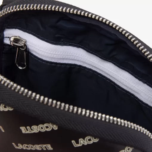 Lacoste Vertical Bags-Lcst Logo Print Satchel