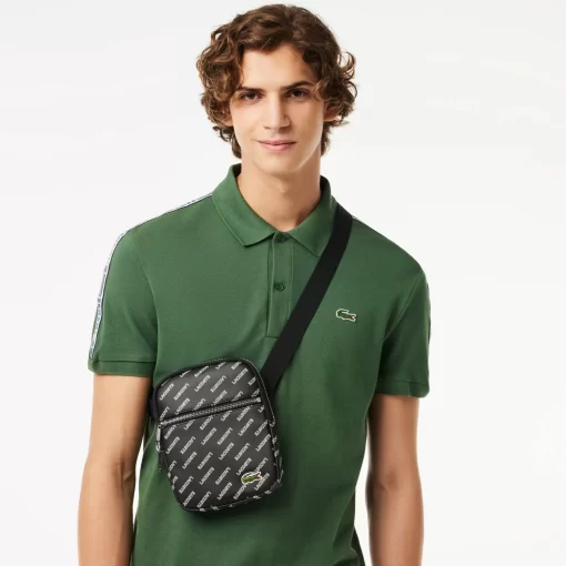 Lacoste Vertical Bags-Lcst Logo Print Satchel