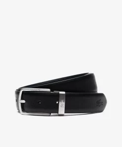 Lacoste Belts-Leather Belt/2 Buckle Gift Set