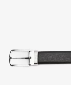 Lacoste Belts-Leather Belt/2 Buckle Gift Set