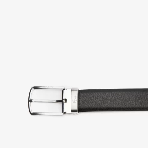 Lacoste Belts-Leather Belt/2 Buckle Gift Set