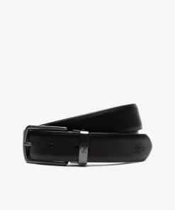 Lacoste Belts-Leather Belt/2 Buckle Gift Set