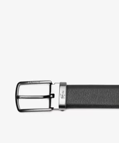 Lacoste Belts-Leather Belt/2 Buckle Gift Set