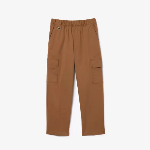 Lacoste Boy Clothing-Lightweight Gabardine Cargo Pants