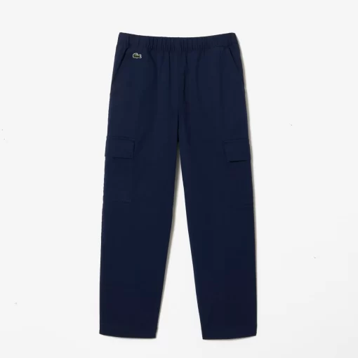 Lacoste Boy Clothing-Lightweight Gabardine Cargo Pants