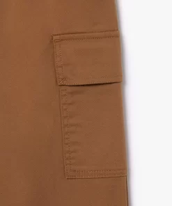 Lacoste Boy Clothing-Lightweight Gabardine Cargo Pants