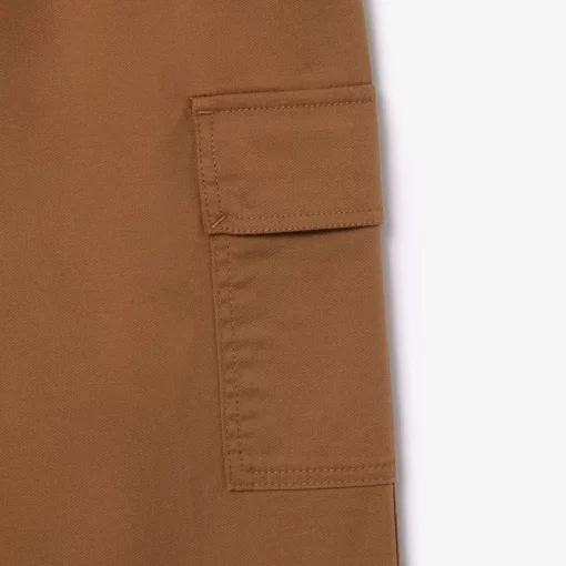 Lacoste Boy Clothing-Lightweight Gabardine Cargo Pants