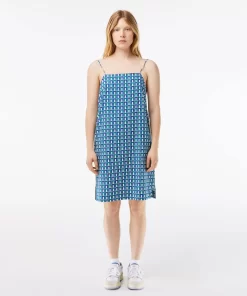 Lacoste Dresses & Skirts-Lightweight Printed Cotton Sun Dress