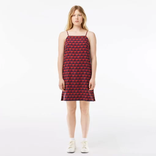 Lacoste Dresses & Skirts-Lightweight Printed Cotton Sun Dress