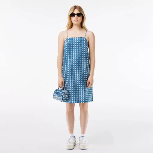 Lacoste Dresses & Skirts-Lightweight Printed Cotton Sun Dress