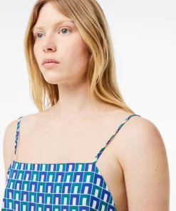 Lacoste Dresses & Skirts-Lightweight Printed Cotton Sun Dress