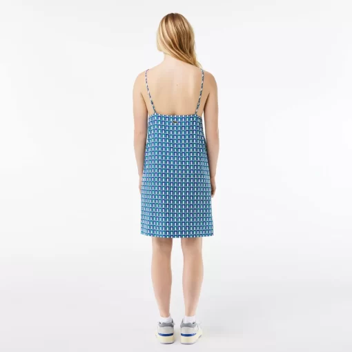 Lacoste Dresses & Skirts-Lightweight Printed Cotton Sun Dress