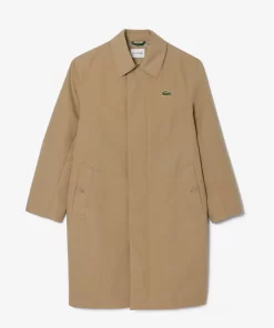 Lacoste Jackets & Coats-Lightweight Showerproof Cotton Twill Trench Coat