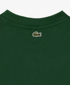 Lacoste Boy Clothing-Logo Print Cotton Jersey T-Shirt